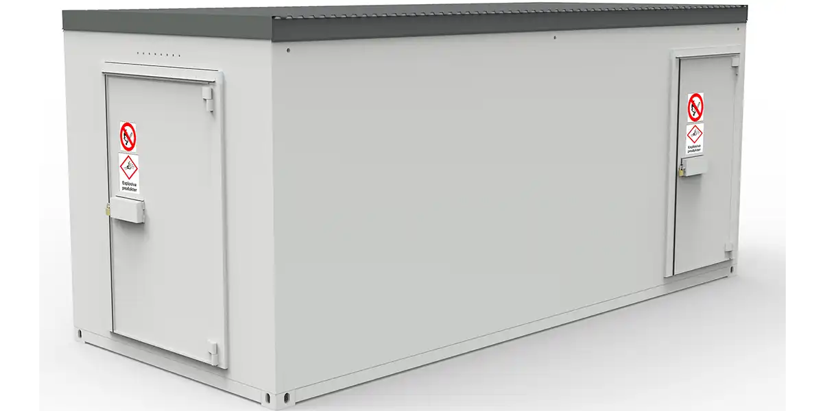 Conteneurs sécurisés anti-effraction en béton