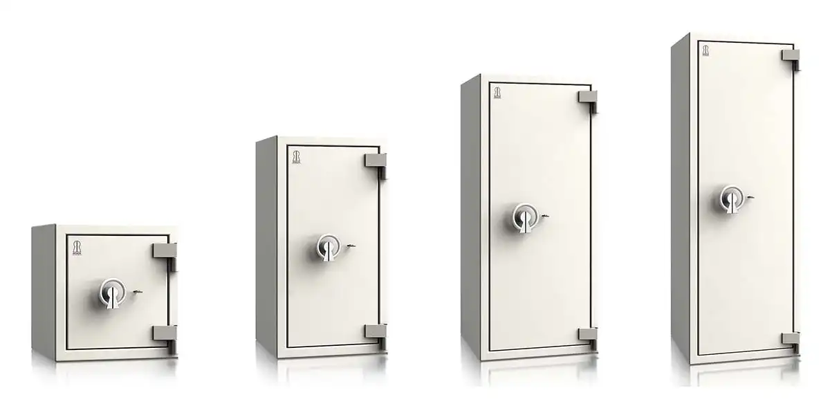 Armoires ventilées coupe-feu pour serveurs informatiques.