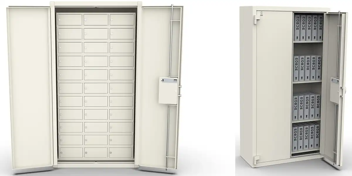 Armoires fortes de tôle d'acier 4 mm.