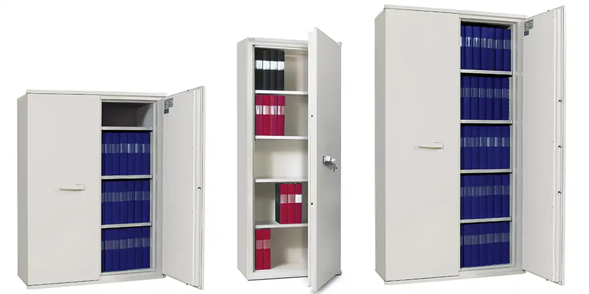 Armoires ignifuges papier.