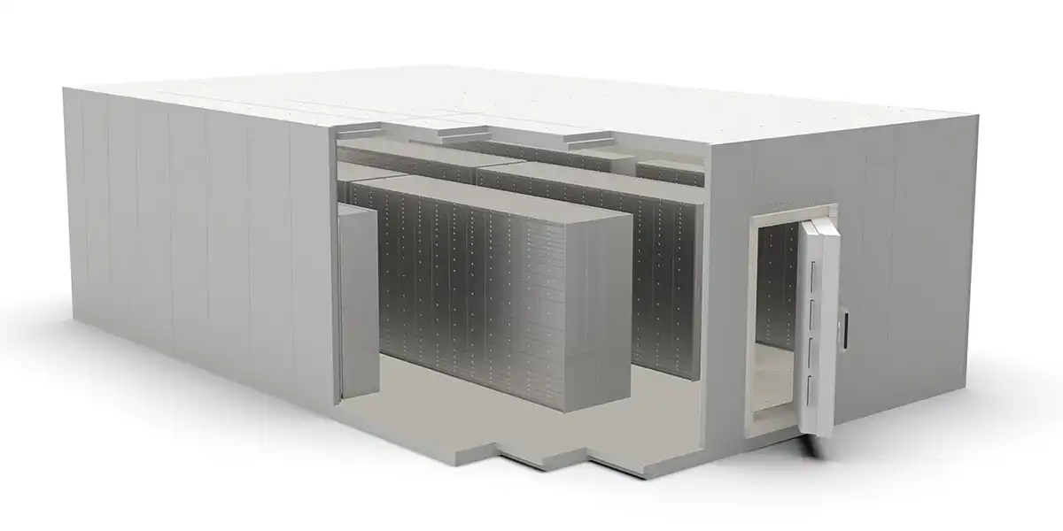 Chambres fortes modulaires préfabriquées