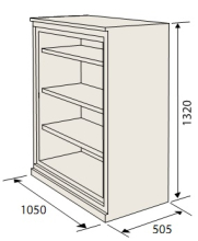 Armoire ignifuge papier SA 390 dimensions.