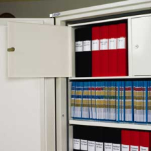 Armoire ignifuge papier SA 580 compartiment interieure
