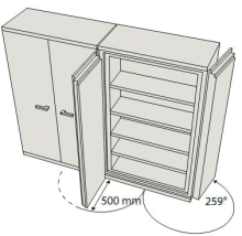 Armoire ignifuge papier SA 580 BJARSTAL