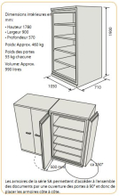 Armoire ignifuge papier SA 990 dimensions.