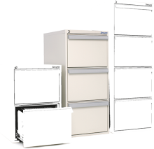 Classeur ignifuge papier 3 tiroirs SV 32